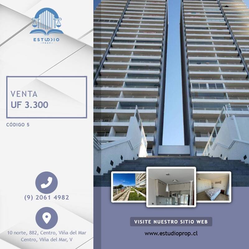 #5 - Departamento para Venta en Concón - V
