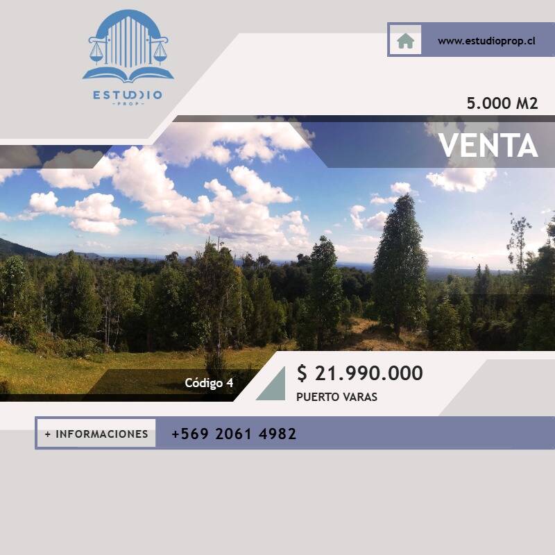 #4 - Área para Venta en Puerto Varas - X