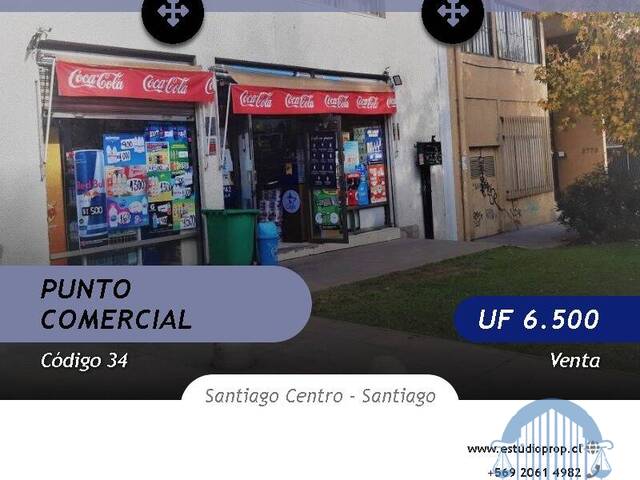 #34 - Punto Comercial para Venta en Santiago - XIII - 2